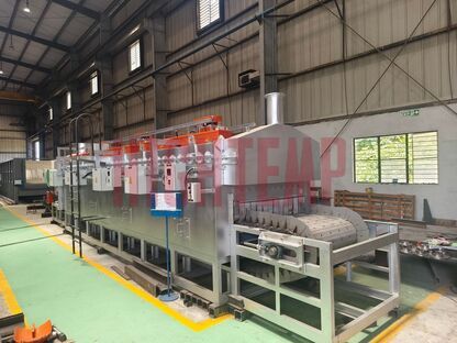  Continuous Mesh Belt Conveyor Furnaces